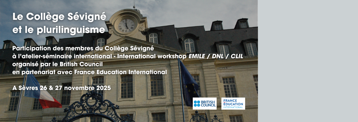 Le Collège Sévigné et le plurilinguisme