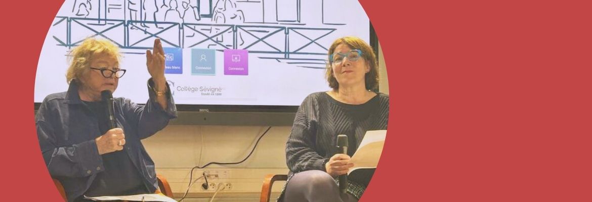 Eva Joly invitée du Parcours Europe du Collège Sévigné