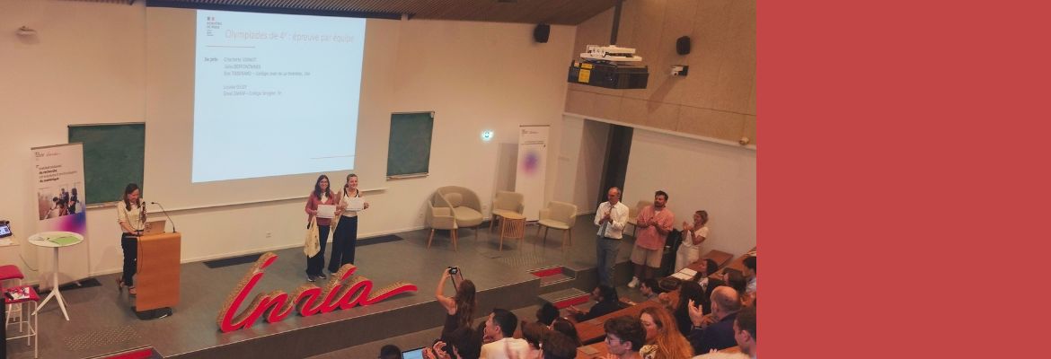Olympiades de mathématiques : une première participation pour les 4èmes… et déjà un prix !